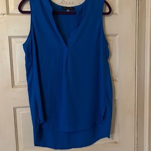 Sleeveless VNeck Blouse